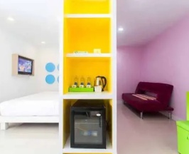 Двухместная студия Family 2 отдельные кровати в Samui VertiColor
