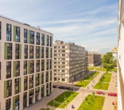 Квартира в Апартаменты на Кременчугская 11 к.1