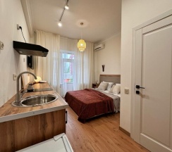 Студия №33 с балконом – уют и комфорт в самом сердце Махачкалы! в Как дома 05