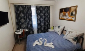 Двухместный номер Standard с видом на город двуспальная кровать в Х-hotel