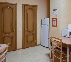 Кровать в 3-местном общем номере в Smart Hotel KDO Орел