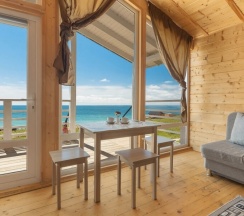 6-мест. 4-х комн. коттедж c видом на море в Берег роз