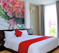 Двухместный номер Deluxe двуспальная кровать в The Carnation Hotel Da Nang