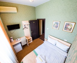 6/1 Одноместный номер с двухспальной кроватью в Аппартамент