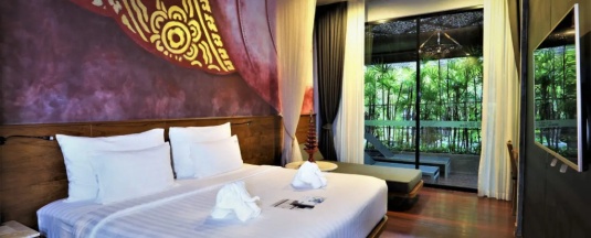 Люкс Cabana с доступом в бассейн в The Baray Villa by Sawasdee Village