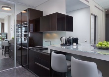 Studio Apartment с 2 односпальными кроватями в Diamond Apartments