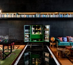Двухместный The Writer двуспальная кровать в The Library