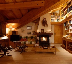 Апартаменты с 2 комнатами с балконом в Hôtel 3 étoiles -Restaurant Le Pilatus Courchevel