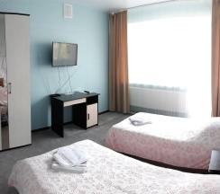 Двухместный номер с двумя одноместными кроватями и балконои в Люксембург