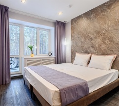 Апартаменты 2комн. с террасой, Корпус 1 в Хвоя