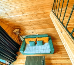 Апартаменты c 1 комнатой с балконом в Шале Gold cottages Kazbegi