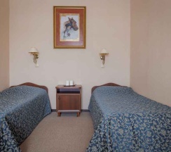 Двухместный полулюкс Grand с красивым видом из окна двуспальная кровать в Селигер Палас