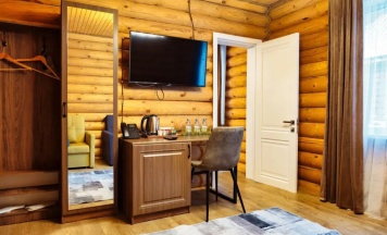 Семейный номер Deluxe в SKALA eсohotel & restaurant