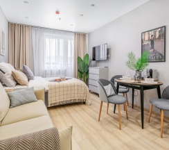 1-комнатные апартаменты студия в Wings