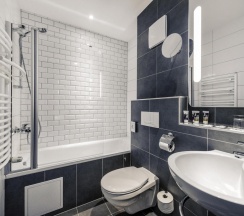 Двухместный номер Privilege двуспальная кровать в Mercure Budapest City Center Hotel