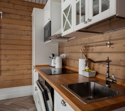 Скандинавский дом с видом на озеро в Forrest Lodge Karelia