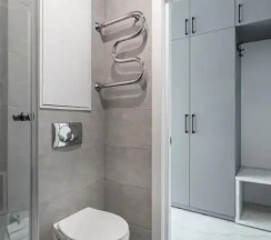 Двухместная студия с балконом двуспальная кровать в Квартира Студия Ladgorna на Независимости 88