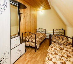 Трехместный номер с 3 односпальными кроватями в Сочи Олимпийский парк Сириус