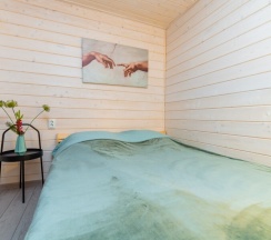 №10 BarnHouse 50m2 с кондиционером и закрытой территорией (оснащение дома см. Подробнее)) в Les holidays