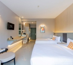 Двухместный номер Deluxe с видом на бассейн 2 отдельные кровати в Lacol Khao Yai - A Chatrium Collection