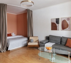 1к апартаменты для 4х чел на Октябрьской 33 в Апарт Комфорт