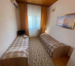 Двухместный номер Standard с балконом и с красивым видом из окна 2 отдельные кровати в Александра