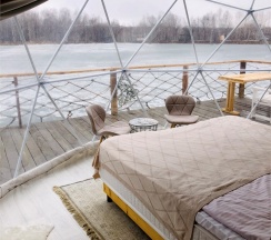 шатер Лотос в Шале на воде