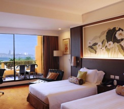 Двухместный номер Premium с видом на море (2 отдельные кровати) в Dusit Thani Pattaya