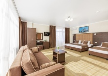 Студия делюкс с балконом в Leonsia Family Hotel