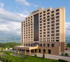 Двухместный номер Standard с красивым видом из окна 2 отдельные кровати в Отель Hilton Dushanbe