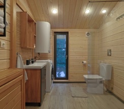 Коттедж Шон с панорамной баней для 7-ми гостей в Rodioncevo Eco Village
