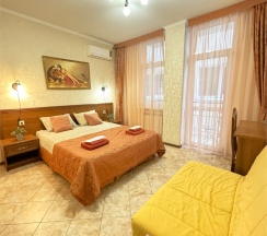 Двухместный комфорт с балконом (невидовой) и доп местом в Атриум