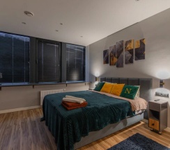 Студия 25 квм на двоих  рядом с метро и вокзалом в SalutApart 2W Энергетиков 2/2