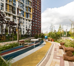 Квартира в Апартаменты на Москва, Бачуринская, 7к1