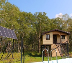 Шале с 2 комнатами в Kamchatka magic wood