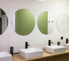 Кровать в 4-местном общем номере в Pillow Hostel
