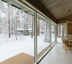 Шале Птицы. Лес в Тэнери