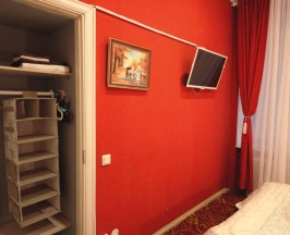 Номер эконом стандарт с 1 двуспальной кроватью в Lite rooms