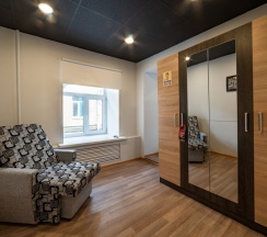 ДВУХМЕСТНЫЙ НОМЕР с ванной комнатой в Proloft city hostel&rooms