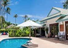 Вилла Luxury с 4 комнатами beachfront в Shiva Samui