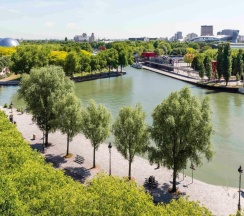 Двухместный номер Standard с красивым видом из окна двуспальная кровать в ibis Paris La Villette Cité des Sciences 19ème