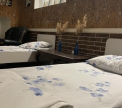Кровать в общем номере в Hostel Mang`o