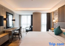 Двухместная студия Deluxe двуспальная кровать в Отель Citrus Suites Sukhumvit 6 by Compass Hospitality