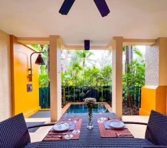 Двухместная вилла Premium Garden двуспальная кровать в Paradox Resort Phuket