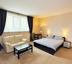 Двухместный номер с двуспальной кроватью в Афоня