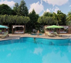 Апартаменты с балконом в Deluxe King Resort View Rm 107 Apartment 1