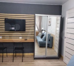 1-комнатные апартаменты студия с двухъярусной кроватью #1 в Easy Studio на улице Пушкинская