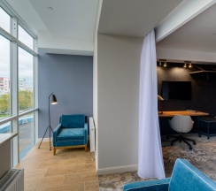 Двухместная студия Comfort двуспальная кровать в City