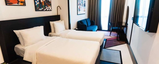 Двухместный номер Privilege 2 отдельные кровати в Mogan hotel
