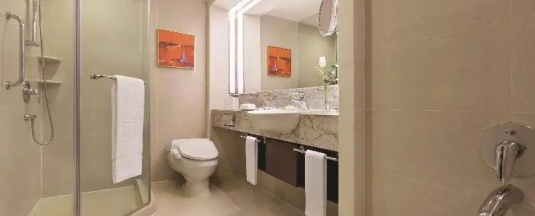 Двухместный номер Horizon Club (двуспальная кровать) в Shangri-La Dalian